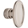 Baldwin Single Estate Door Knob without Rosettes and Locking/Latching Mechanisms Purchased Separately Lifetime Polished Nickel