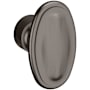 Baldwin Single Estate Door Knob without Rosettes and Locking/Latching Mechanisms Purchased Separately Lifetime Graphite Nickel