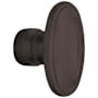 Baldwin Pair of Estate Knobs without Rosettes Locking/Latching Mechanism Purchased Separately Oil Rubbed Bronze