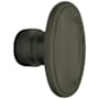 Baldwin Single Estate Door Knob without Rosettes and Locking/Latching Mechanisms Purchased Separately Satin Black