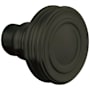 Baldwin Pair of Estate Knobs without Rosettes Locking/Latching Mechanism Purchased Separately Satin Black