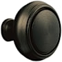 Baldwin Pair of Estate Knobs without Rosettes Locking/Latching Mechanism Purchased Separately Satin Black