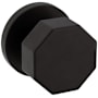 Baldwin 5073 Passage Door Knob Set with 5046 Rose from the Estate Collection Oil Rubbed Bronze