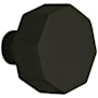 Baldwin Pair of Estate Knobs without Rosettes Locking/Latching Mechanism Purchased Separately Satin Black
