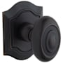Baldwin Pair of Bethpage Estate Door Knobs without Rosettes Locking/Latching Mechanism Purchased Separately Oil Rubbed Bronze