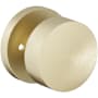 Baldwin Minneapolis Privacy Door Knob Set with 5146 Rose from the Estate Collection Lifetime Satin Brass