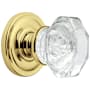 Baldwin Pair of 5080 Door Knobs without Rosettes from the Estate Collection Locking/Latching Mechanism Purchased Separately Polished Brass