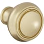 Baldwin Nashville 2" Door Knob Handles Only from the Estate Collection Lifetime Satin Brass