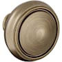 Baldwin Nashville 2-5/8" Single Door Knob Handle Only from the Estate Collection without Rosettes Locking/Latching Mechanism Purchased Separately Satin Brass and Black
