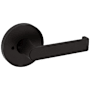 Baldwin 5105 Privacy Door Lever Set with 5046 Rose from the Estate Collection Oil Rubbed Bronze