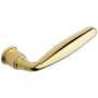 Baldwin Single Right Hand Estate Lever Without Rosette Locking/Latching Mechanism Purchased Separately Non-Lacquered Brass