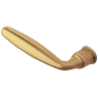 Baldwin Single Left Hand Estate Lever Without Rosette Locking/Latching Mechanism Purchased Separately Vintage Brass