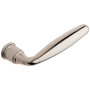 Baldwin Single Right Hand Estate Lever Without Rosette Locking/Latching Mechanism Purchased Separately Lifetime Polished Nickel