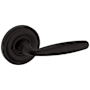 Baldwin 5106 Privacy Door Lever Set with 5048 Rose from the Estate Collection Oil Rubbed Bronze