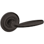 Baldwin 5106 Passage Door Lever Set with 5048 Rose from the Estate Collection Venetian Bronze