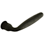 Baldwin Single Right Hand Estate Lever Without Rosette Locking/Latching Mechanism Purchased Separately Satin Black