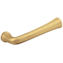 Baldwin Single Right Hand Estate Lever Without Rosette Locking/Latching Mechanism Purchased Separately Lifetime PVD Satin Brass
