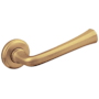 Baldwin Single Right Hand Estate Lever Without Rosette Locking/Latching Mechanism Purchased Separately Vintage Brass