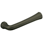 Baldwin Pair of Estate Levers without Rosettes Locking/Latching Mechanism Purchased Separately Satin Black