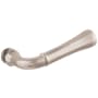 Baldwin Pair of Estate Levers without Rosettes Locking/Latching Mechanism Purchased Separately Lifetime Polished Nickel