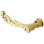Baldwin Single Left Hand Estate Lever without Rosettes Locking/Latching Mechanism Purchased Separately Non-Lacquered Brass