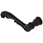 Baldwin Single Left Hand Estate Lever without Rosettes Locking/Latching Mechanism Purchased Separately Oil Rubbed Bronze