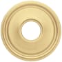 Baldwin 5123 Privacy Rosette Only from the Estate Collection - Single Satin Brass and Brown