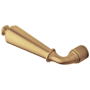 Baldwin Single Left Hand Estate Lever without Rosettes Locking/Latching Mechanism Purchased Separately Vintage Brass