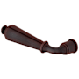 Baldwin Single Left Hand Estate Lever without Rosettes Locking/Latching Mechanism Purchased Separately Venetian Bronze