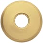 Baldwin 5127 Privacy Rosette Only from the Estate Collection - Pair Lifetime PVD Satin Brass