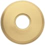 Baldwin 5027 Privacy Rosette Only from the Estate Collection - Single Satin Brass and Brown