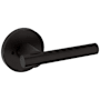 Baldwin 5137 Privacy Door Lever Set with 5046 Rose from the Estate Collection Oil Rubbed Bronze