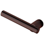 Baldwin Single Left Hand Estate Lever without Rosettes Locking/Latching Mechanism Purchased Separately Venetian Bronze