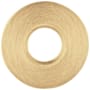 Baldwin 5139 Privacy Rosette Only from the Estate Collection - Pair Satin Brass and Brown