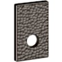 Baldwin 5142 Privacy Rosette Only from the Estate Collection - Pair Lifetime Graphite Nickel