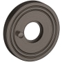 Baldwin 5147 Privacy Rosette Only from the Estate Collection - Pair Lifetime Graphite Nickel
