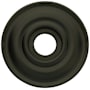 Baldwin 5148 Privacy Rosette Only from the Estate Collection - Pair Satin Black