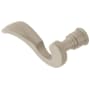 Baldwin Single Left Hand Estate Lever without Rosettes Locking/Latching Mechanism Purchased Separately Lifetime Satin Nickel