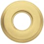 Baldwin 5155 Privacy Rosette Only from the Estate Collection - Pair Lifetime PVD Satin Brass
