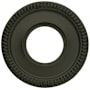 Baldwin 5156 Privacy Rosette Only from the Estate Collection - Pair Satin Black