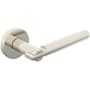 Baldwin Single Left Hand Estate Lever Minus Rosettes Lifetime Polished Nickel