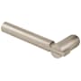 Baldwin Single Left Hand Estate Lever Minus Rosettes Lifetime Satin Nickel