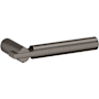 Baldwin Single Left Hand Estate Lever Minus Rosettes Lifetime Graphite Nickel