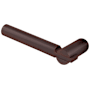 Baldwin Single Left Hand Estate Lever Minus Rosettes Venetian Bronze
