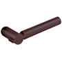 Baldwin Single Right Hand Estate Lever Without Rosettes Locking/Latching Mechanism Purchased Separately Venetian Bronze