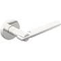 Baldwin Single Right Hand Estate Lever Without Rosettes Locking/Latching Mechanism Purchased Separately Polished Chrome