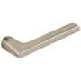 Baldwin Single Right Hand Estate Lever Without Rosettes Locking/Latching Mechanism Purchased Separately Lifetime Satin Nickel