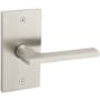 Baldwin 5162 Privacy Door Lever Set with R052 Rose from the Estate Collection Lifetime Satin Nickel