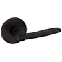 Baldwin 5164 Passage Door Lever Set with 5046 Rose from the Estate Collection Oil Rubbed Bronze