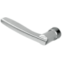 Baldwin Single Left Hand Estate Lever without Rosettes Locking/Latching Mechanism Purchased Separately Polished Chrome